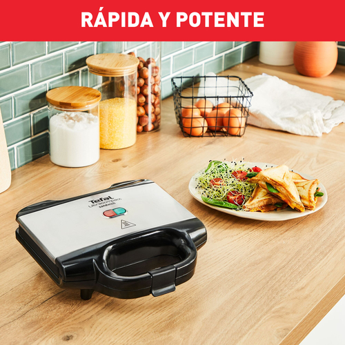 TEFAL SM1552 INOX - Sandwichera 700W