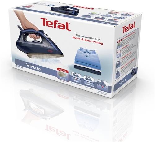 TEFAL FV-1739-E0 Azul - Plancha de Vapor 2000W