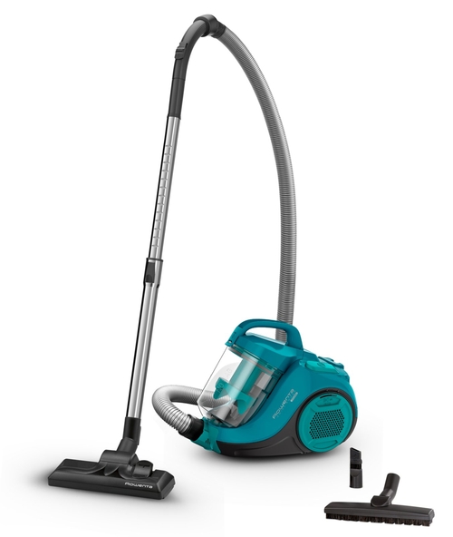 ROWENTA RO-2932-EA Turquesa - Aspirador con Cable 750W Sin Bolsa