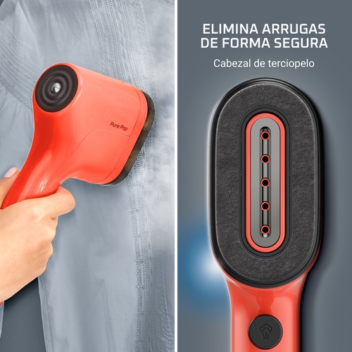 ROWENTA DR-2022-D1 Rojo - Plancha de Vapor Cepillo 1300W