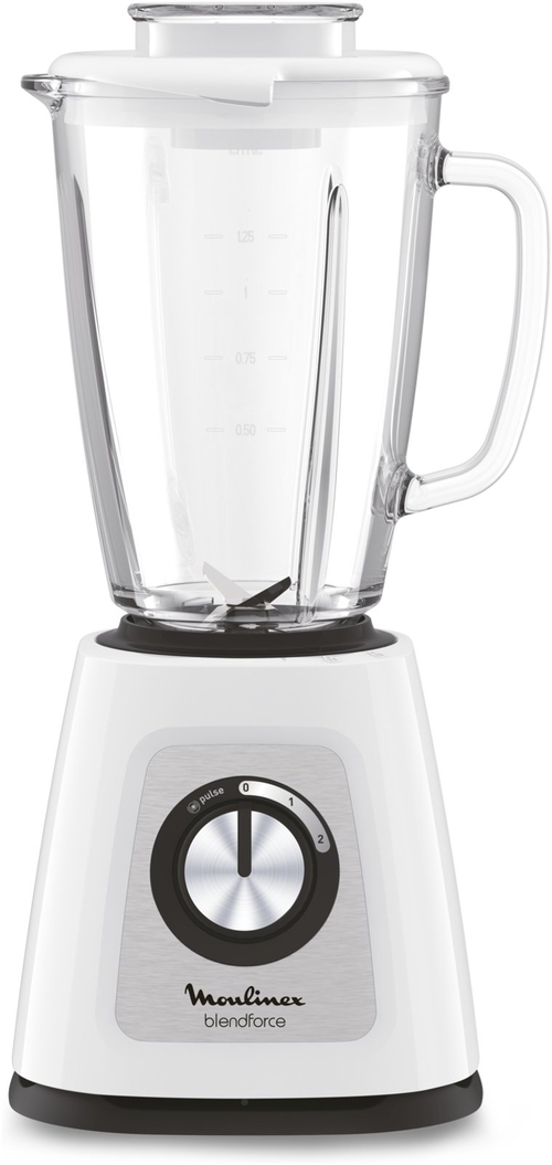 MOULINEX LM-430110 Blanco - Batidora de Vaso 800W
