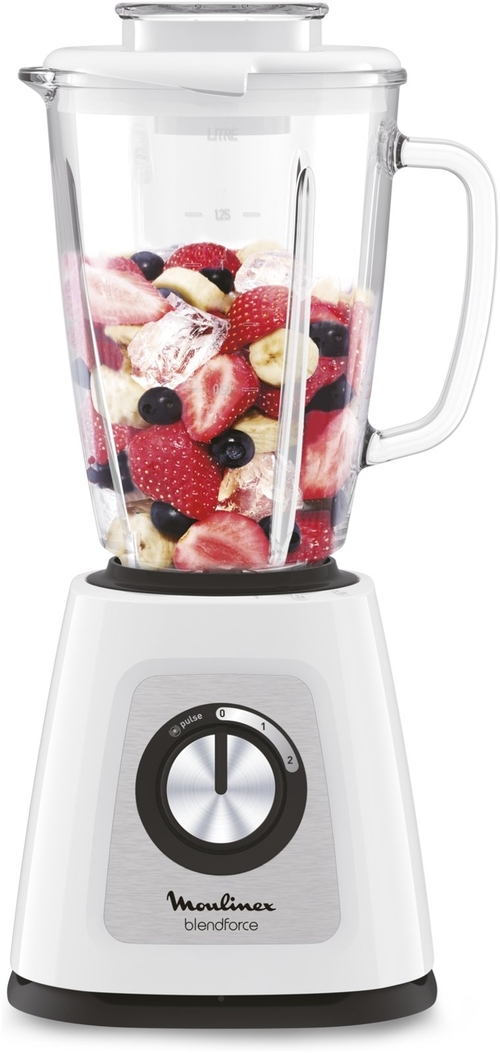 MOULINEX LM-430110 Blanco - Batidora de Vaso 800W