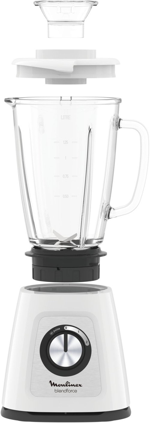 MOULINEX LM-430110 Blanco - Batidora de Vaso 800W
