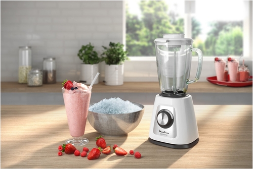 MOULINEX LM-430110 Blanco - Batidora de Vaso 800W