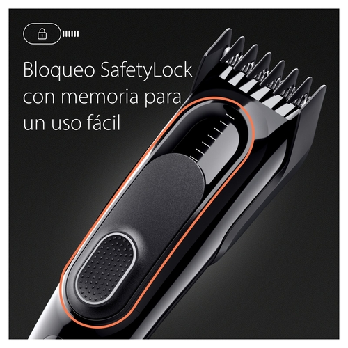 BRAUN HC-5310 Negro - Cortapelos Sin Cable