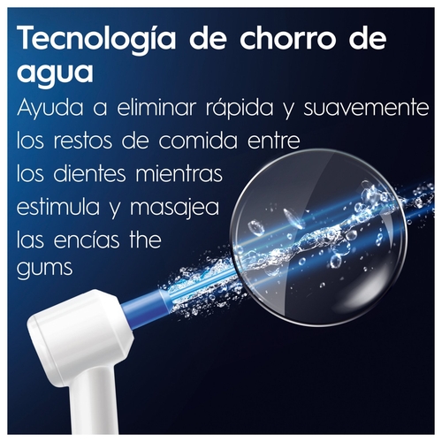 ORAL B MD-20 Blanco y Azul - Irrigador de Agua  Con Cable