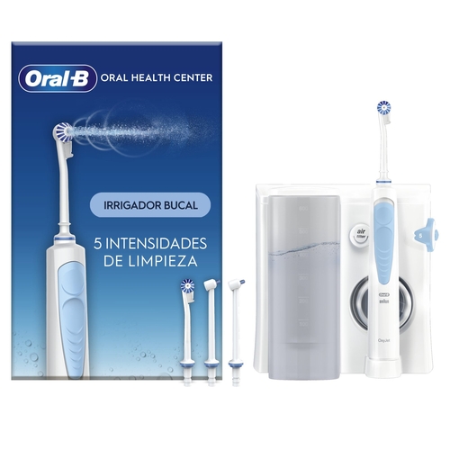 ORAL B MD-20 Blanco y Azul - Irrigador de Agua  Con Cable