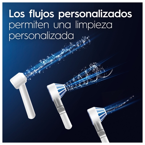 ORAL B MD-20 Blanco y Azul - Irrigador de Agua  Con Cable