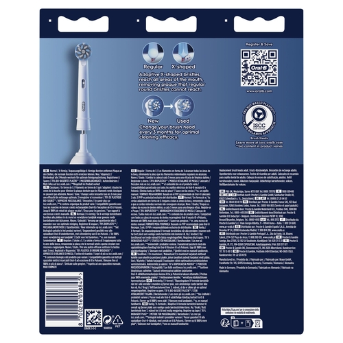 ORAL B EB60-6 x 6 UDES. SENSITIVE - Accesorio Recambio Cepillo Dental