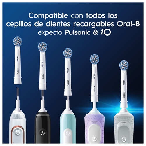 ORAL B EB60-6 x 6 UDES. SENSITIVE - Accesorio Recambio Cepillo Dental