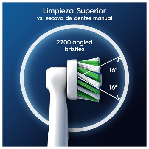 ORAL B EB50-6 X 6 UDES. CROSS ACTION - Accesorio Recambio Cepillo Dental