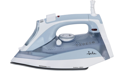 JATA PL-1058-C Blanco - Plancha de Vapor 3000W