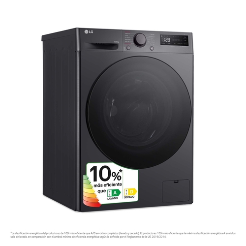 LG F4-DR6010AGM INOX - Lavadora Secadora 10KG / 6KG 1400RPM