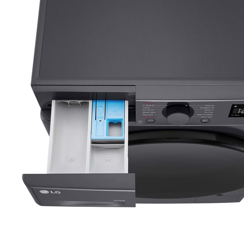 LG F4-DR6010AGM INOX - Lavadora Secadora 10KG / 6KG 1400RPM