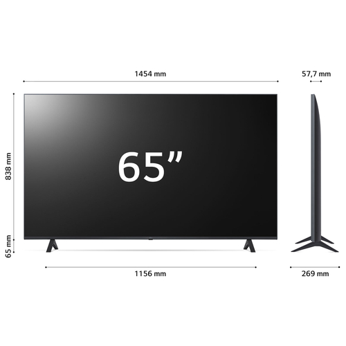 LG 65UR78006LK Negro - TV 65" 4k UHD Smart TV