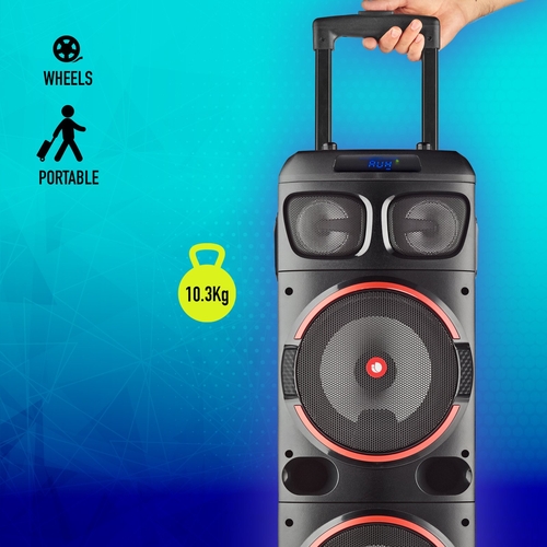 NGS WILD DUB 1 Negro - Altavoz Portátil 300W