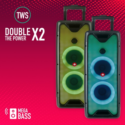 NGS WILD RAVE 1 Negro - Altavoz Portátil 200W