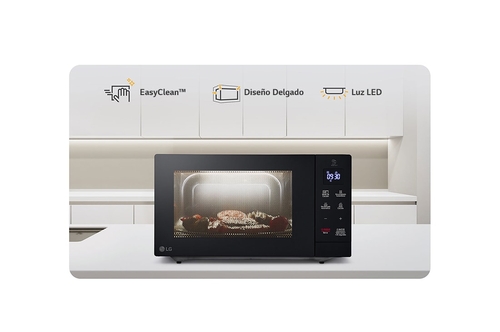 LG MH-7032-JAS Negro - Microondas 1350W 30L