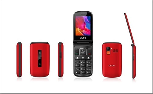 Qubo P-210-NW Rojo - Móvil 2,8" 32GB