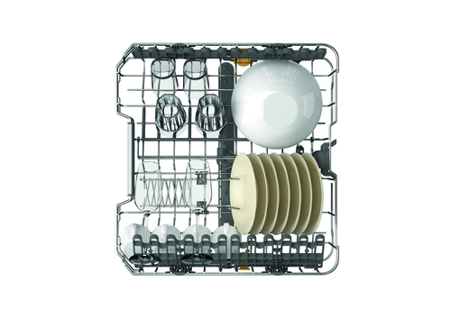 WHIRLPOOL W7F HS51 Blanco-Negro - Lavavajillas 60CM 15 Servicios