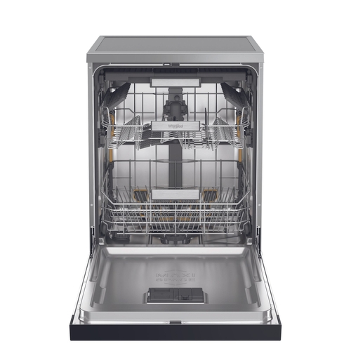 WHIRLPOOL W7F HS51 X INOX-Negro - Lavavajillas 60CM 15 Servicios