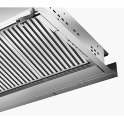 MEPAMSA SECRET ZERO GOTAS 60 305.0708.808 INOX y Cristal Blanco - Grupo Filtrante 60CM