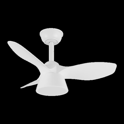 Abrila CUBICO Blanco - Ventilador de Techo Aspas Normales 36 W G