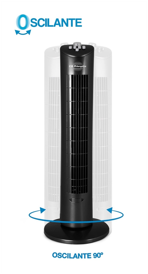 ORBEGOZO TW-0800 Negro - Ventilador de Torre 60W