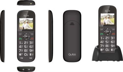 Qubo SENIOR D-1803 Negro - Móvil 1.77" 32GB
