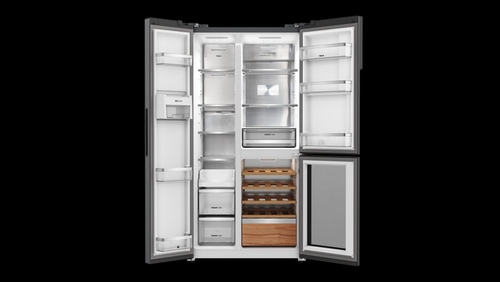 TEKA RLF-85950 Cristal Negro - Frigorífico Side by Side No Frost