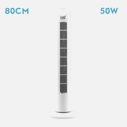 ABRILA TERO Blanco - Ventilador de Torre 220-240 V