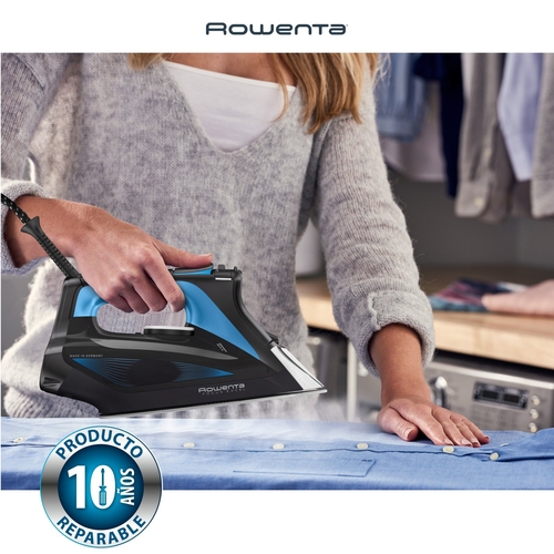 ROWENTA DW-5310-D1 Negro-Azul - Plancha de Vapor 2700W