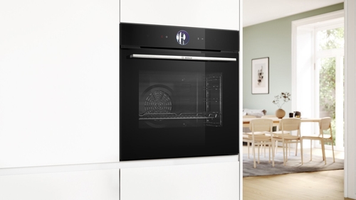BOSCH HRG7761B1 Cristal Negro - Horno Multifunción 71L