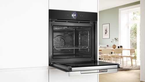 BOSCH HRG7761B1 Cristal Negro - Horno Multifunción 71L