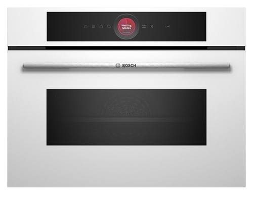 BOSCH CMG7241W1 Cristal Blanco - Horno Compacto Microondas 45L