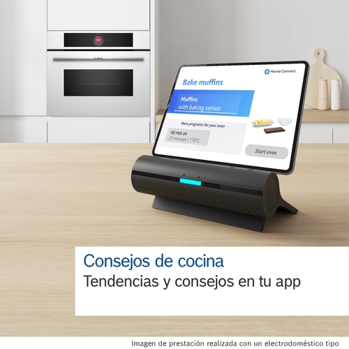 BOSCH CMG7241W1 Cristal Blanco - Horno Compacto Microondas 45L