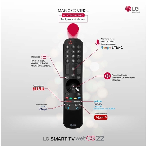 LG 86NANO766QA Negro - TV 86"4K HDR Smart TV
