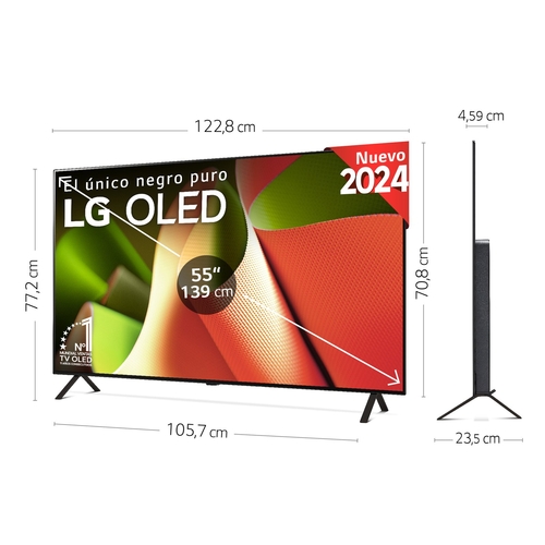 LG OLED55B46LA Negro - TV 55" 4K Smart TV