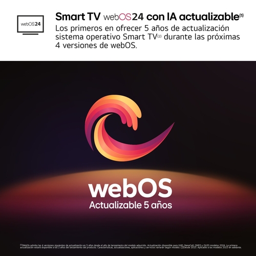 LG OLED55B46LA Negro - TV 55" 4K Smart TV
