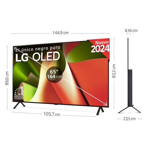 LG OLED65B46LA Negro - TV 65" 4K Smart TV