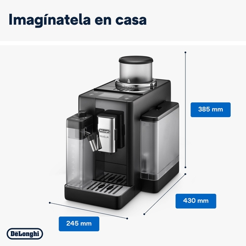 DELONGHI EXAM440.55.B Negro - Cafetera Superautomática 1450W