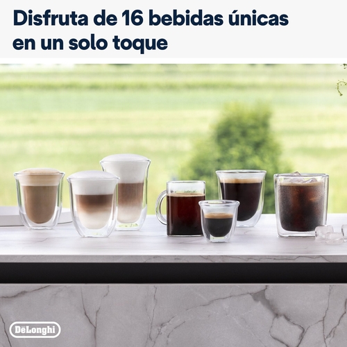 DELONGHI EXAM440.55.B Negro - Cafetera Superautomática 1450W