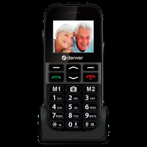 SUNSTECH SENIOR BAS-18500 Negro - Móvil 1.77"