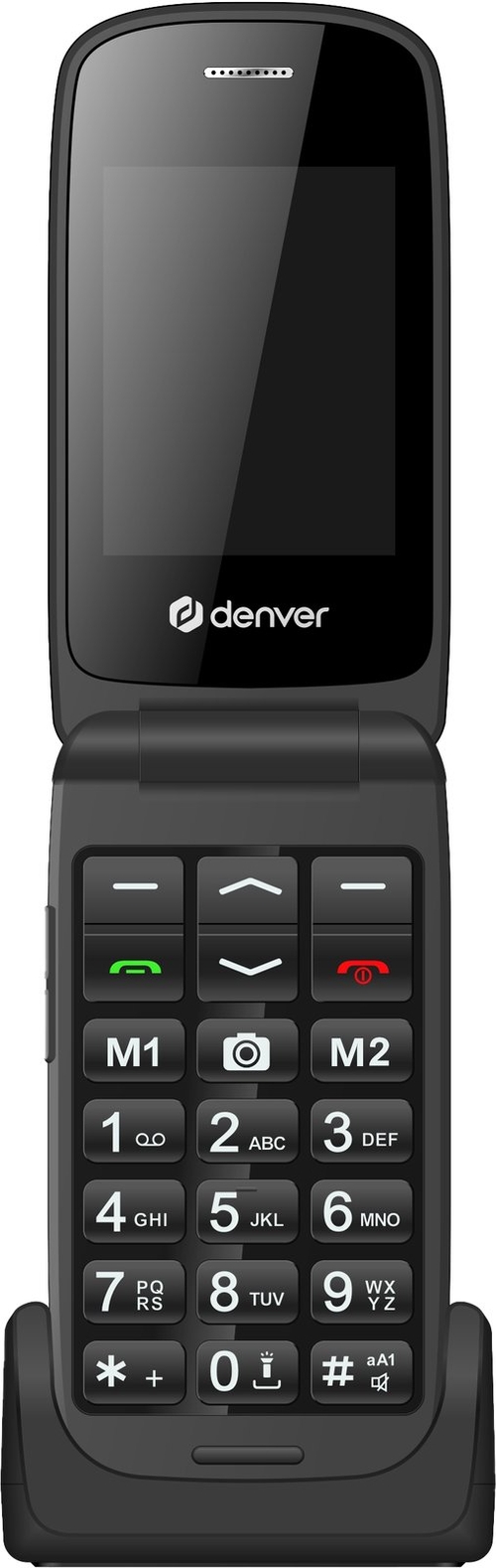 DENVER SENIOR BAS-24600L Negro - Móvil 2.4"