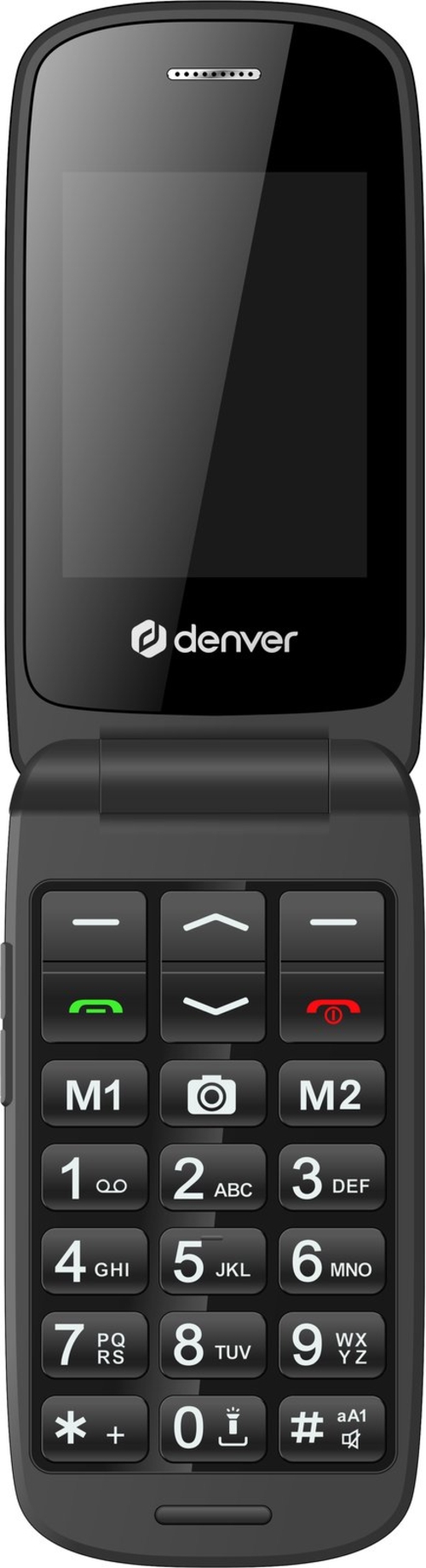 DENVER SENIOR BAS-24600L Negro - Móvil 2.4"