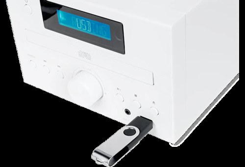 THOMSON MIC-121-BT Blanco-Madera - Microcadena 50W