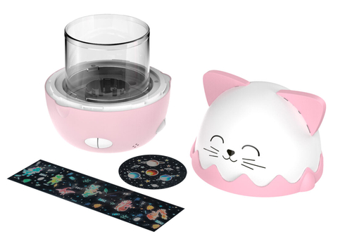 BIGBEN GATO NLPKIDSCAT Rosa - Proyector Luz Musical