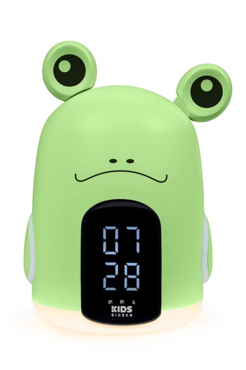 BIGBEN TREVOR RKIDSFROG Verde - Despertador Luz Nocturna