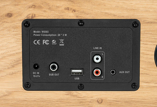 THOMSON WS-502-BT Madera - Barra de Sonido 100W