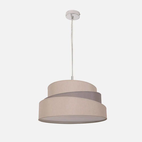 Abrila COLONIA Gris/Topo - Colgante Moderno 3xE27 40 cm